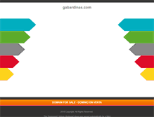 Tablet Screenshot of gabardinas.com